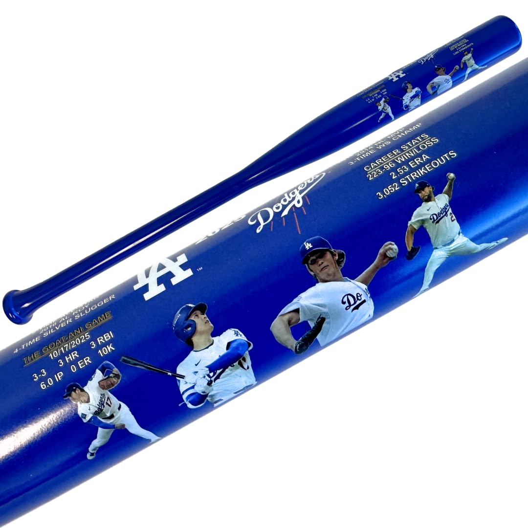 NIKCO SPORTS Shohei Ohtani Clayton Kershaw Living Legends Bat | Limited Edition 
