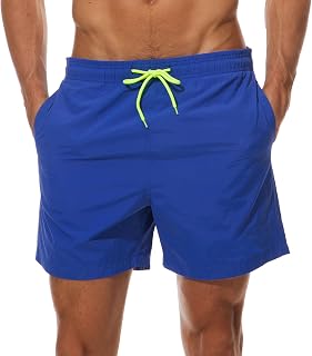 Arcweg Men's Swimwear, Men's Swimming Costumes, Sea Swimwear, 100% Polyester, Quick Drying Beach Shorts Swimming Pool