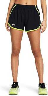 Under Armour Launch 7'' Short - Shorts Men, (003) Black Yellow High Visibility Reflective, XL