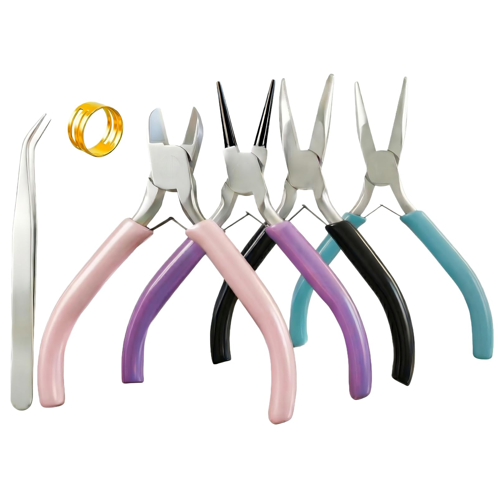 LBUQSVF 4pcs Mini Jewelry Pliers Tools Set for Jewelry Making &amp; Repair | Sma