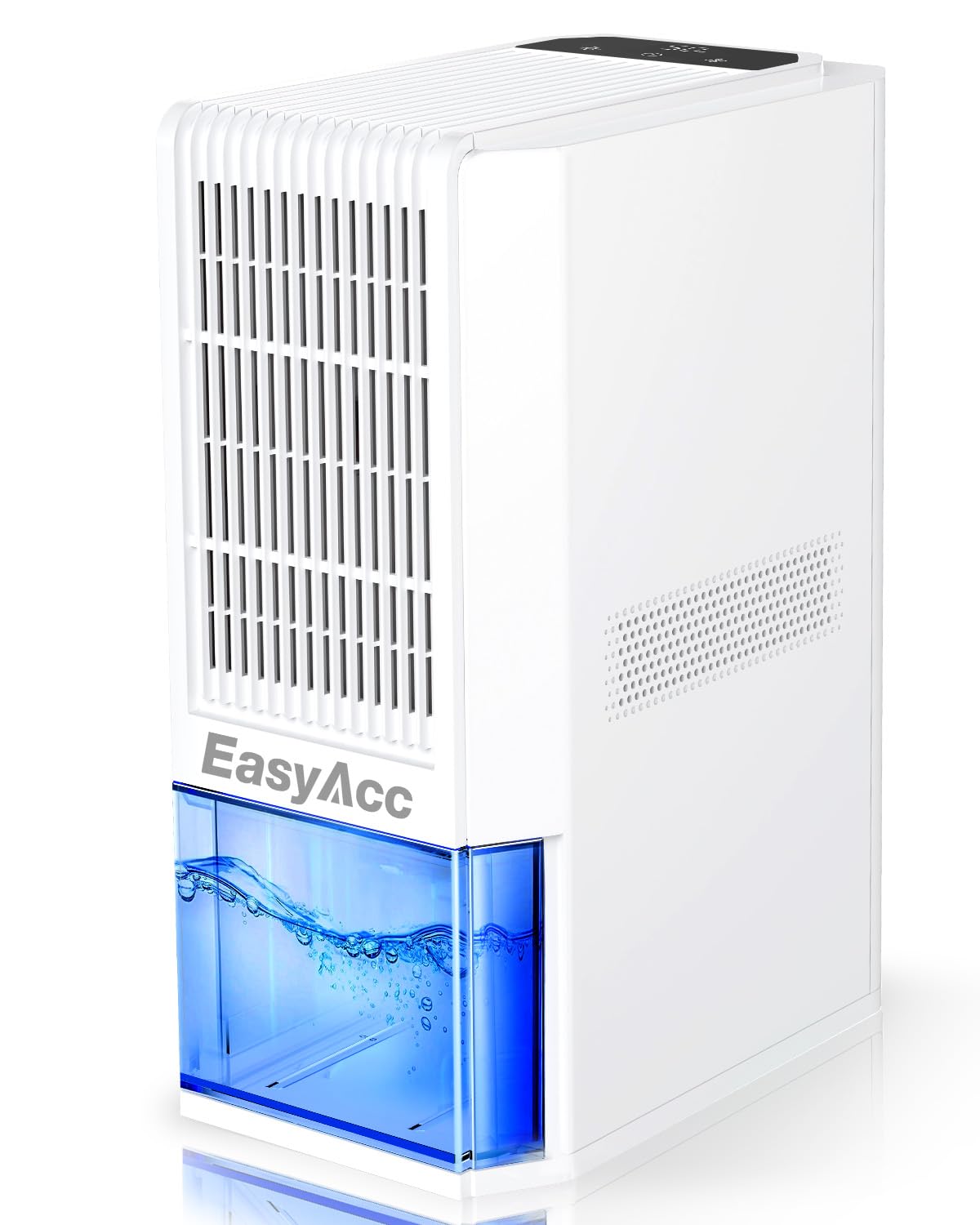 EasyAcc® Dehumidifier for Basement,2000Ml Ultra-Dehumidifier for Home -1L/Day wi