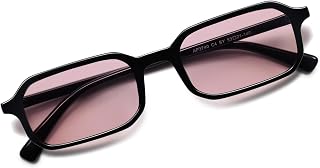 Appassal Retro Slim Rectangle Sunglasses Men Women AP3740