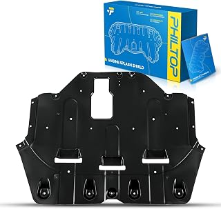 PHILTOP Engine Splash Shield Compatible with 2015-2017 Hyundai Sonata 2.4L | Replaces OE: 29130C2001, HY1228188, HY1228188D, HY1228188N, HY1228188P, HY1228188C. Front Lower Engine Case Guards
