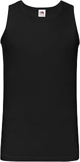 Fruit of the Loom Mens Athletic Sleeveless Vest/Tank Top
