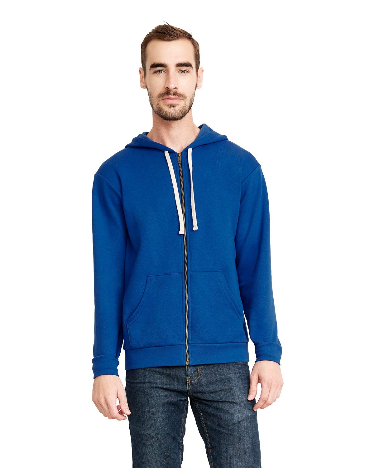 Santa Barbara Full Zip Hoodie by Next Level Apparel