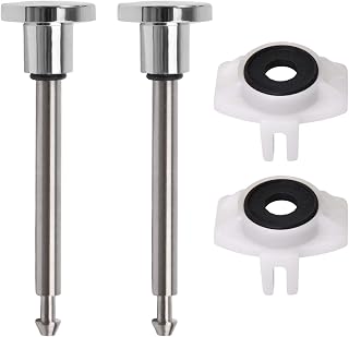 LEONTOOL 2 Pack Tub Spout Diverter Repair Kit, Including 2 Pcs Diverter Valve Stems 2 Pcs Seals and Diverters Gates Shower Diverters Leaky Bathtub Faucet Repair Kit