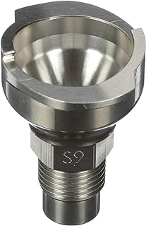 3M PPS 2.0 Adapter, 26016, Type S9, 16 mm Male, 1.5 mm Thread | 1 Pack; Connects Numerous Paint Gun Brands to PPS 2.0 Paint Spray System; Silver