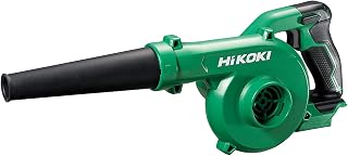 HiKOKI 14.4V 18V Compatible Rechargeable Leaf Blower, High Airflow, Low Vibration, 3-Speed Airflow Switch + Stepless Speed Switch, Battery and Charger Sold Separately RB18DC (NN) Green|Black