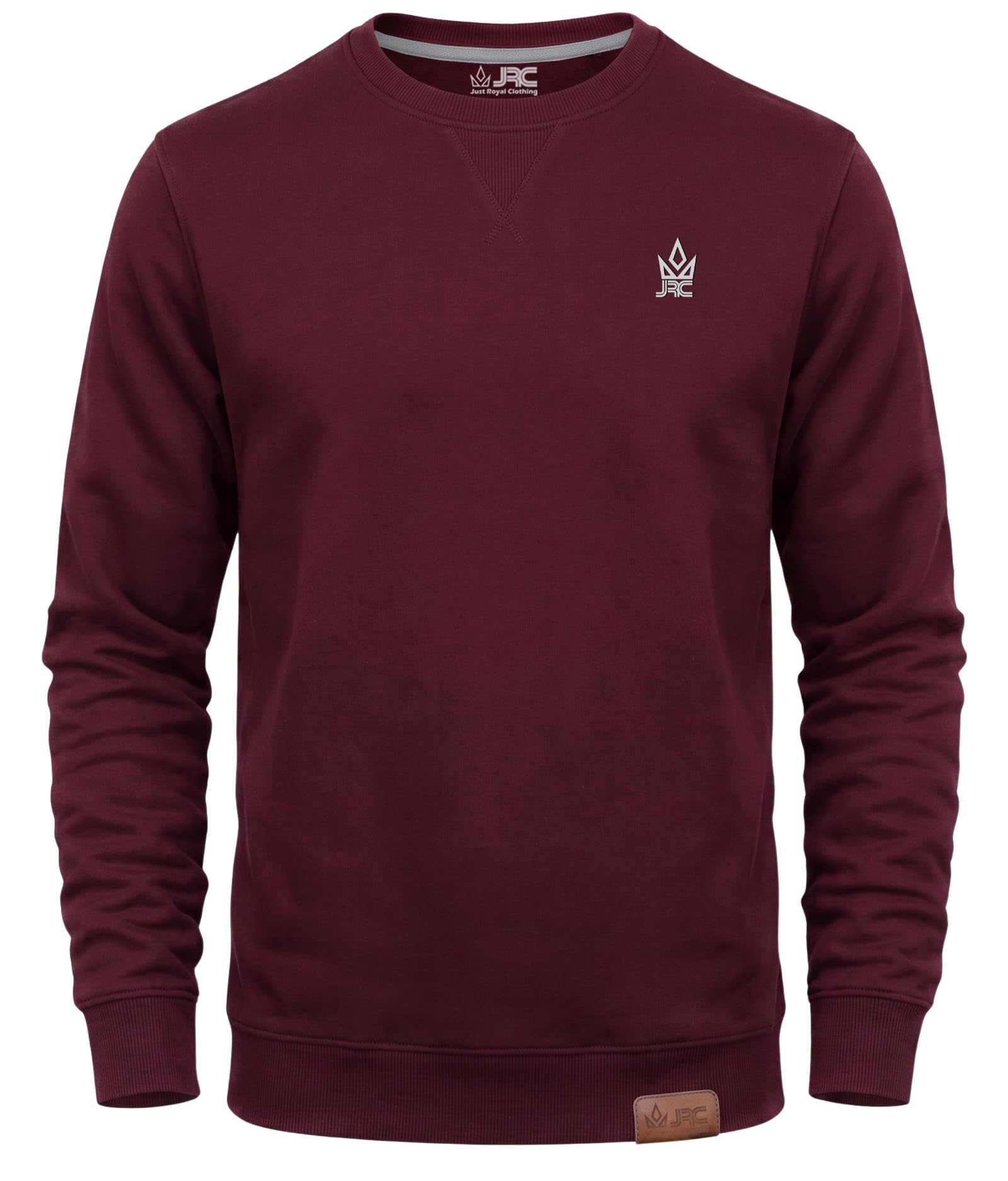 JRC Men's Fleece Sweatshirts and Pullover with Crew Neck, Crew Neck, Long Sleeve