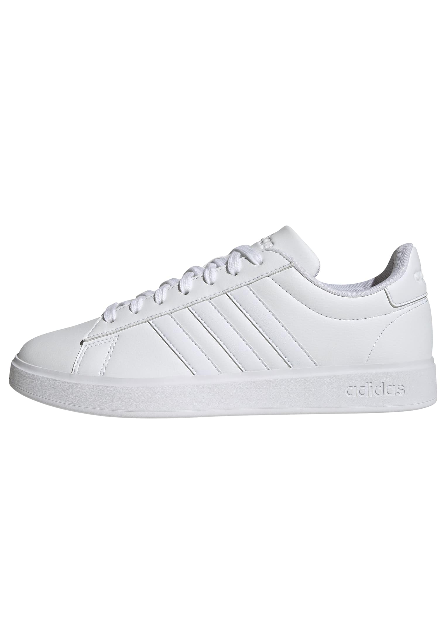 adidas Men's Grand Court 2.0 Tennis Shoe, FTWR White/FTWR White/Ecru Tint, 6.5