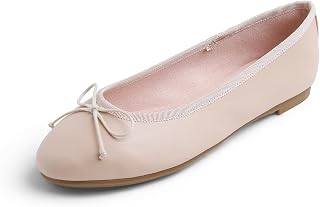 Feversole Women's Fashion Round Toe Ballet Flat,Round Toe Ballerina for Women