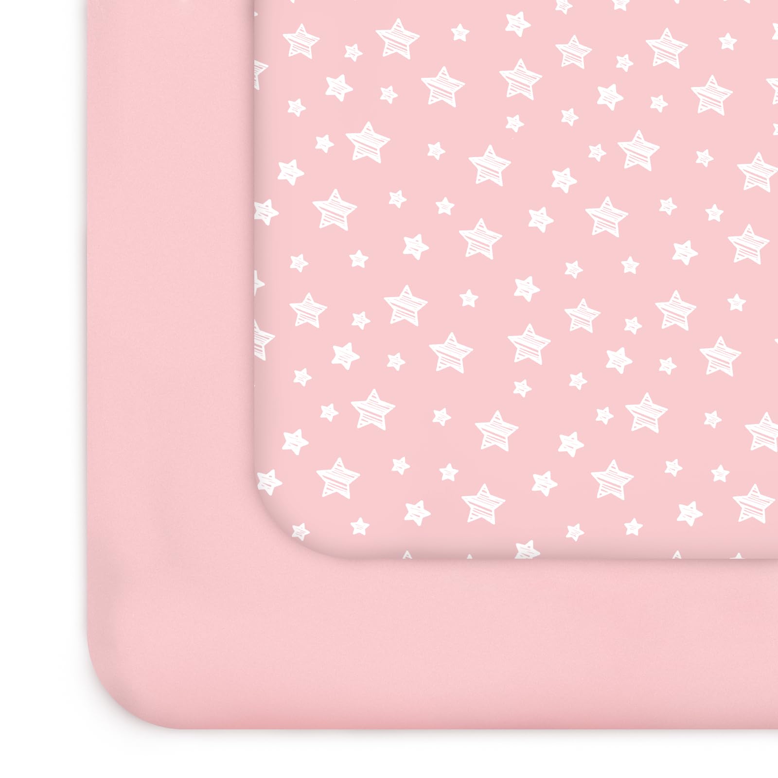 Pack and Play Sheets Girl, Mini Crib Sheets, Stretchy Playard Fitted Sheet | Com