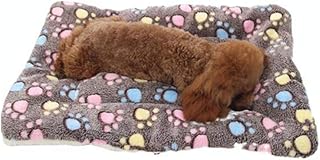 Dog Bed Mattress Multipurpose Machine Washable Puppy Mat Cushions for Small/Medium/Large Dogs and Cat Cages XZ006 (61 * 41 CM, Coffee)