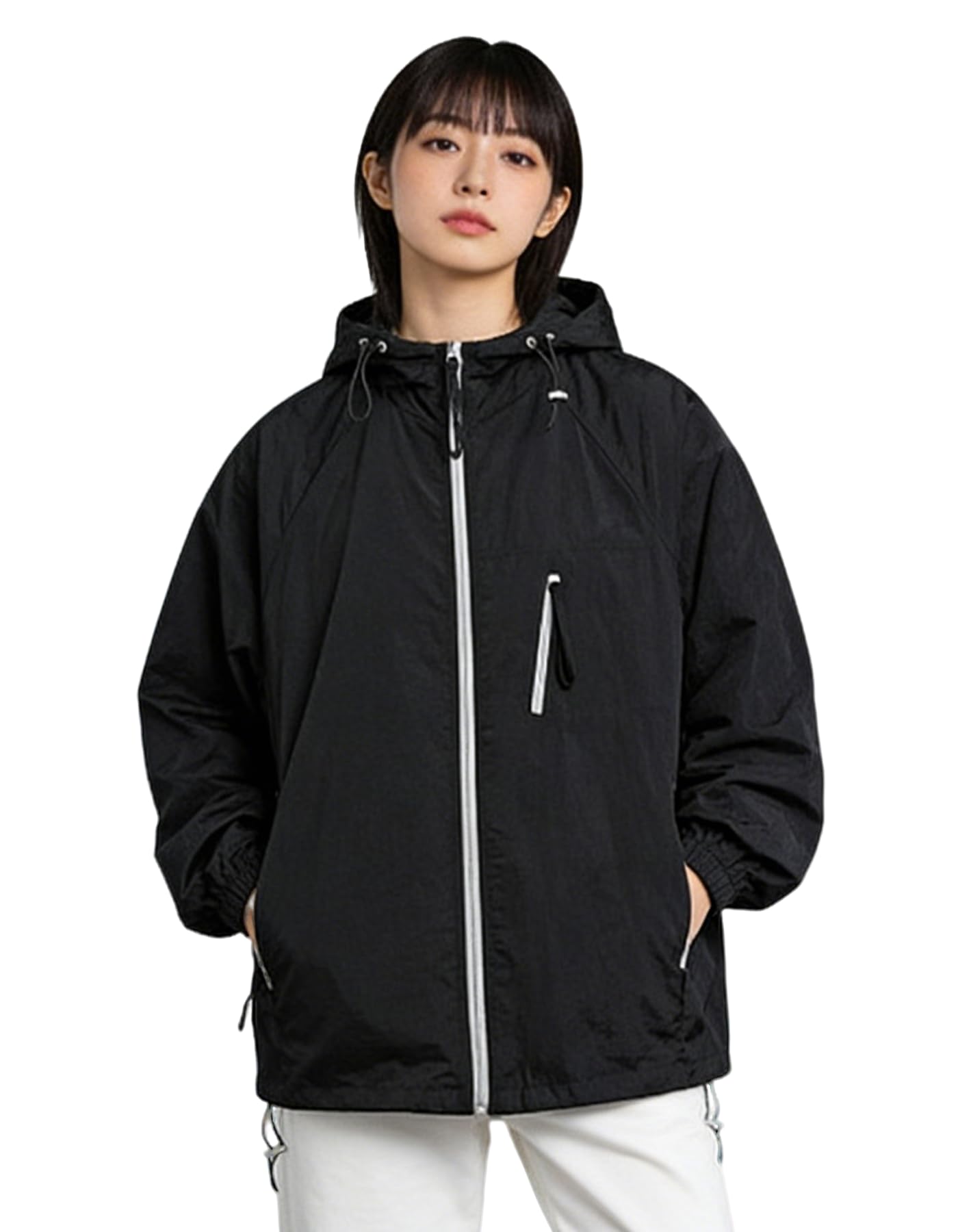 Kayiyasu Women's Windbreaker, Mountain Hoodie, Waterproof Jacket
