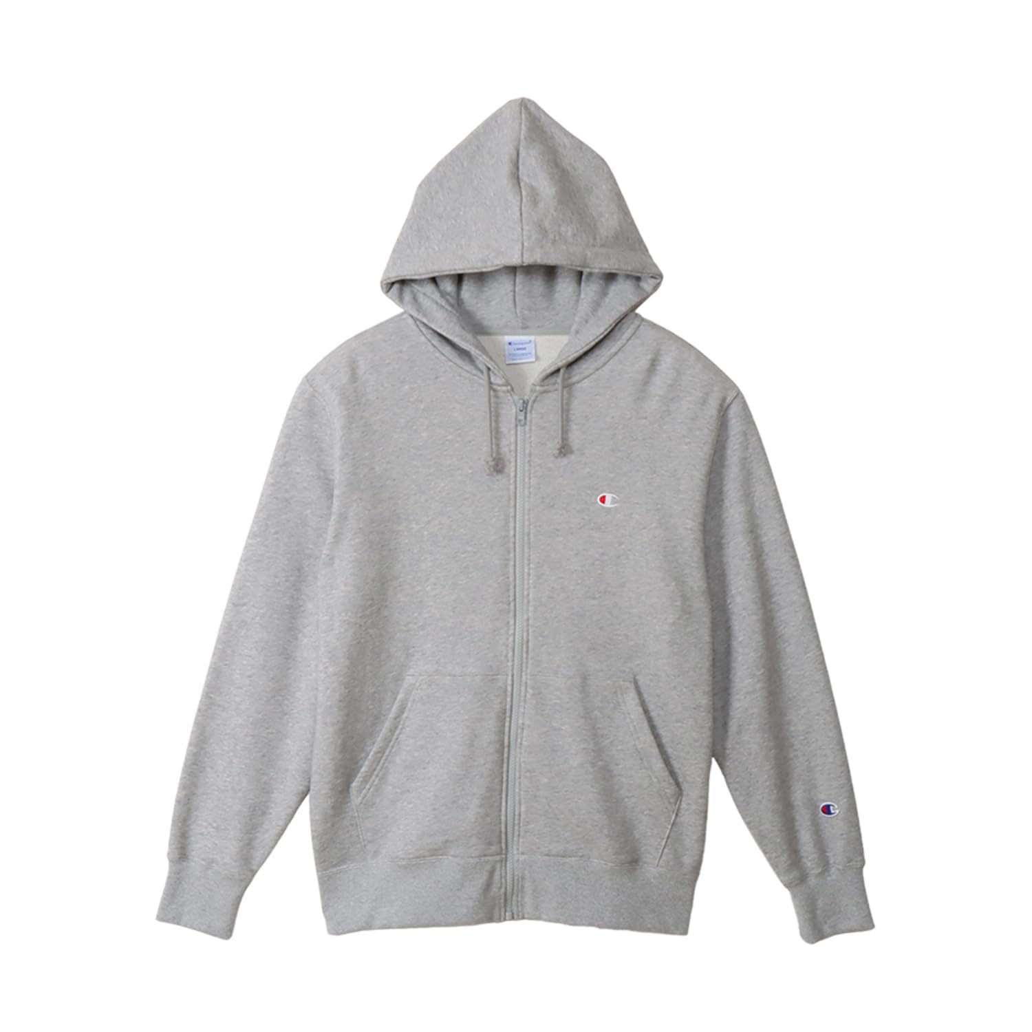 Champion(チャンピオン) パーカー 長袖 裏毛 COTTON USA ワンポイントロゴ刺繍 ジップフーデッドスウェットシャツC3-W104/C3-W10