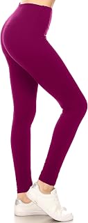 Leggings Depot Premium Quality Cotton Blend Stretch Jeggings with 2 Pockets