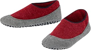 FALKE Unisex Kids Cosy Slipper Socks Slippers Breathable Heat-regulating Anti-Odour Virgin Wool Rubber Sole Non-Slip Best Grip Thick Warm Padded Inner 1 Pair