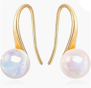 925 Sterling Silver Hoop Dangle Drop Earrings Jewelry for Women