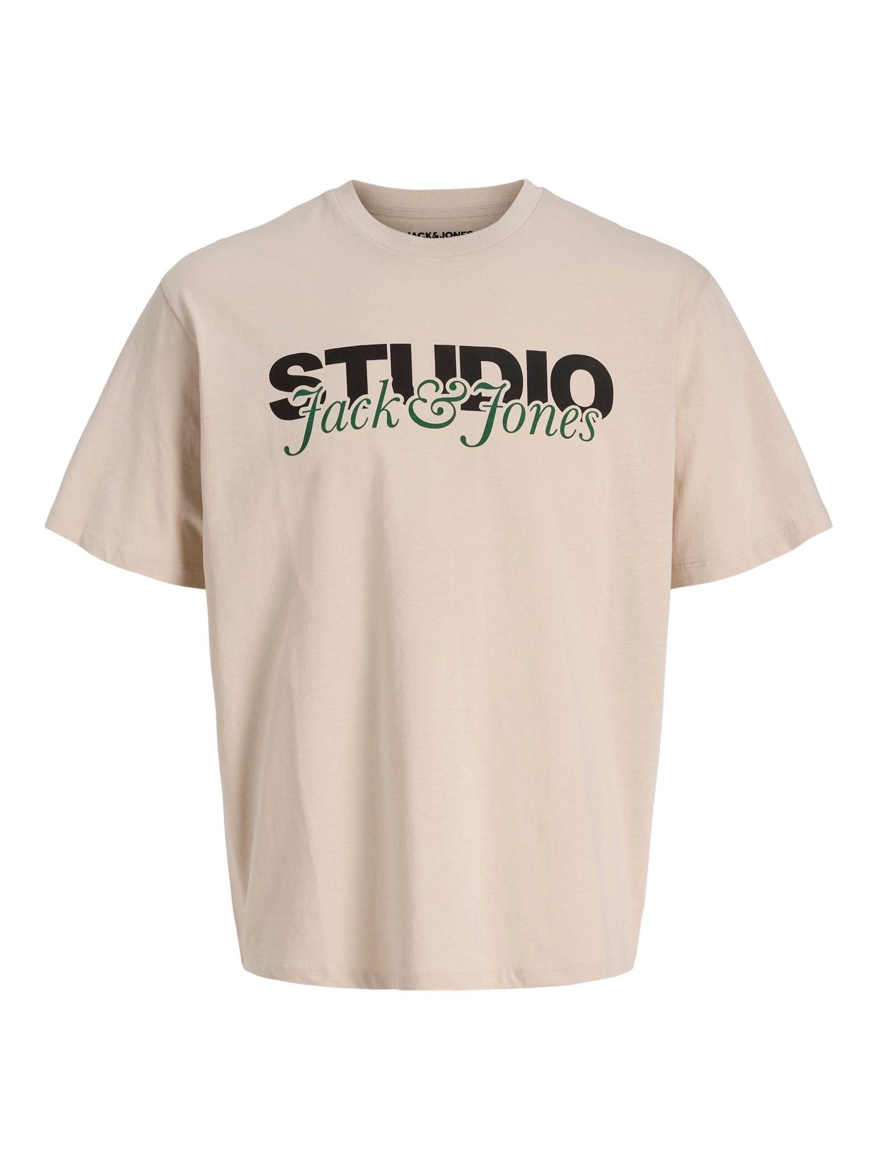 JACK & JONES Men's Jjyuki Tee Ss Crew Neck Bf Jjyuki Tee Ss Crew Neck Bf (Pack o