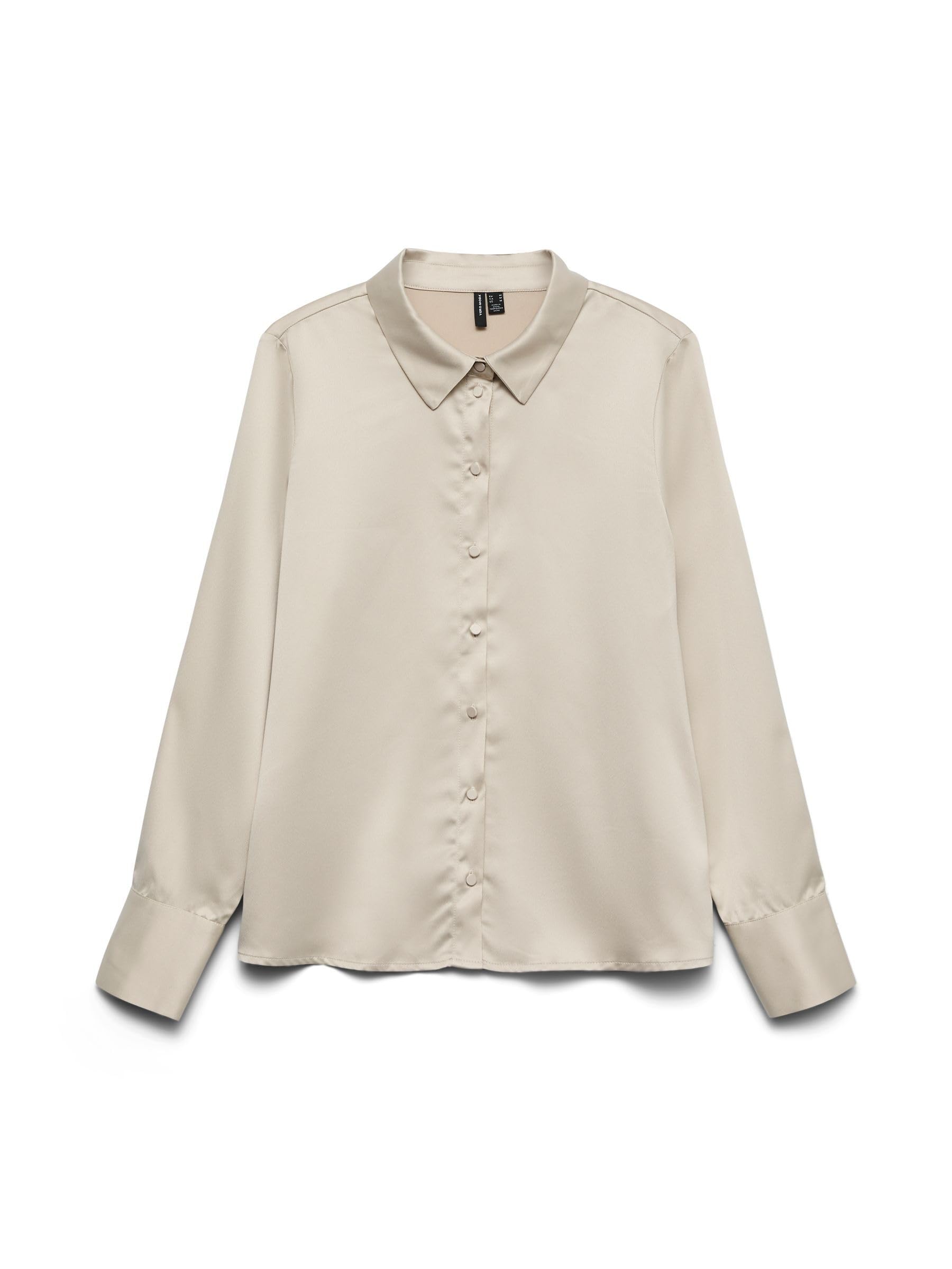 VERO MODA Vmmerle LS Women's T-Shirt Wvn Ga Noos