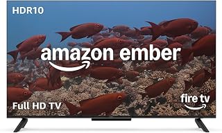 Amazon Ember 32" 2-Series with Fire TV (newest model), HD smart TV with Alexa Remote, fast streaming, Dolby Audio, Ambient Experience, free and live TV, find TV programmes faster with Alexa+