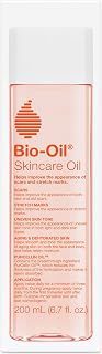 Bio-Oil Skincare Body Oil Serum, Face and Body Moisturizer with Vitamin E & A, for Scars, Stretch Marks, Sensitive Skin, All Skin Types, Dermatologist Recommended, Non-Comedogenic, 6.7 Oz