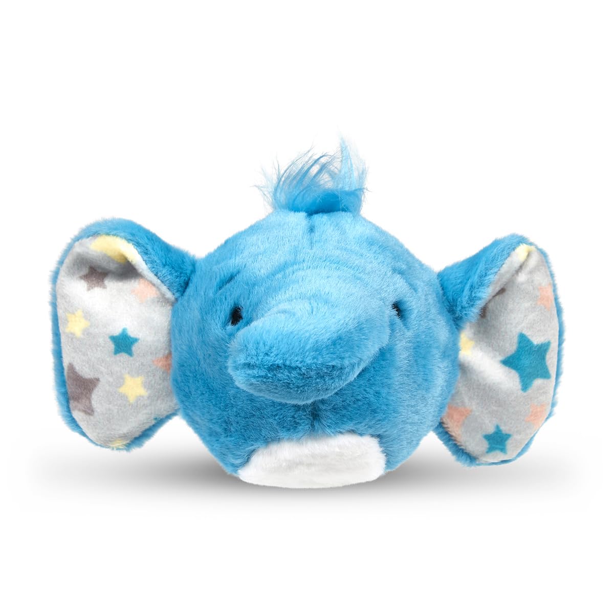 Petface Little Pet Esmee Elephant Plush Dog Toy with Squeaker (Pack of 1)