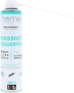 T'nB - Dry Air Cleaning Spray PC 400 mL, Compressed Air Blower | Super Powerful Aerosol Duster Ideal for Computer Equipment, Butane