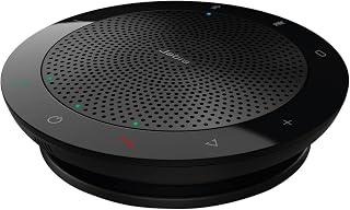 Jabra Speak 510 Speaker — Portable Bluetooth Speaker, Conference Speaker — Connects to Laptops, Smartphones and Tablets — USB Plug (Renewed)
