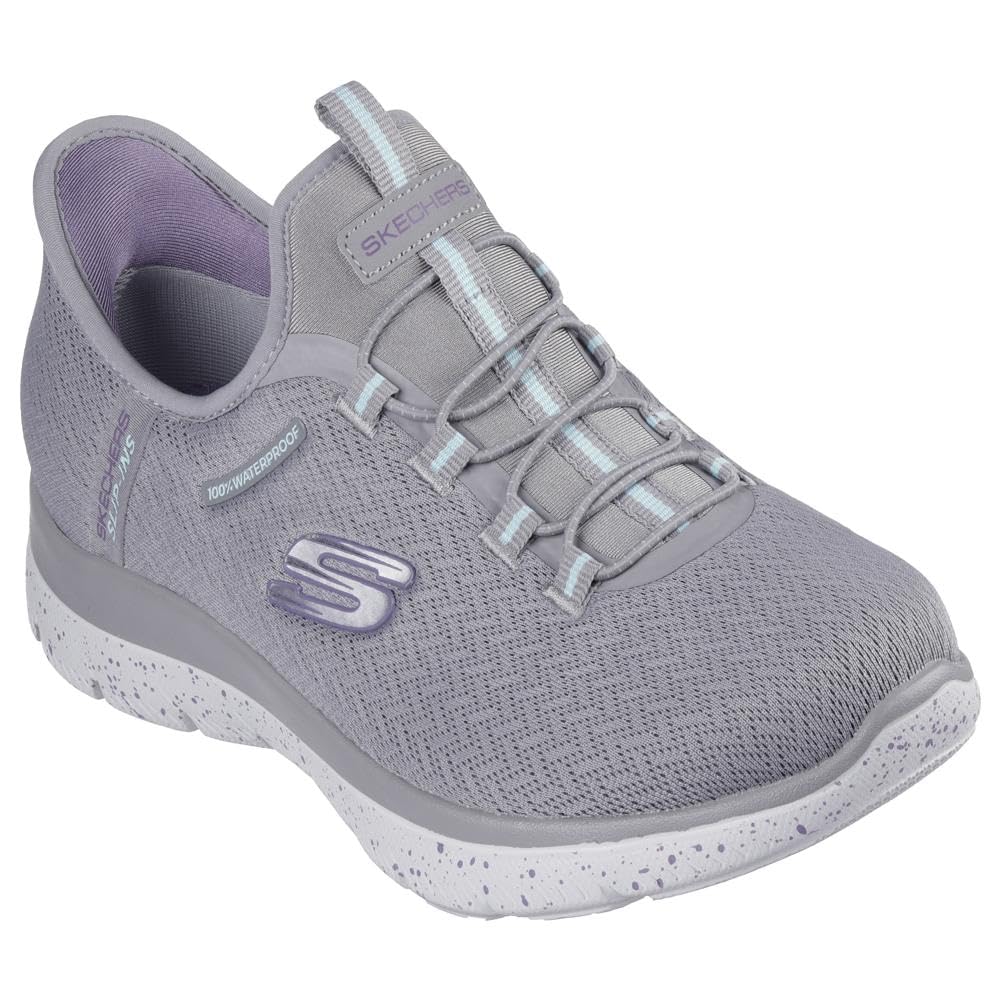 Skechers Women's Waterproof Hands Free Slip-ins Summits - Best ChoiceSneaker