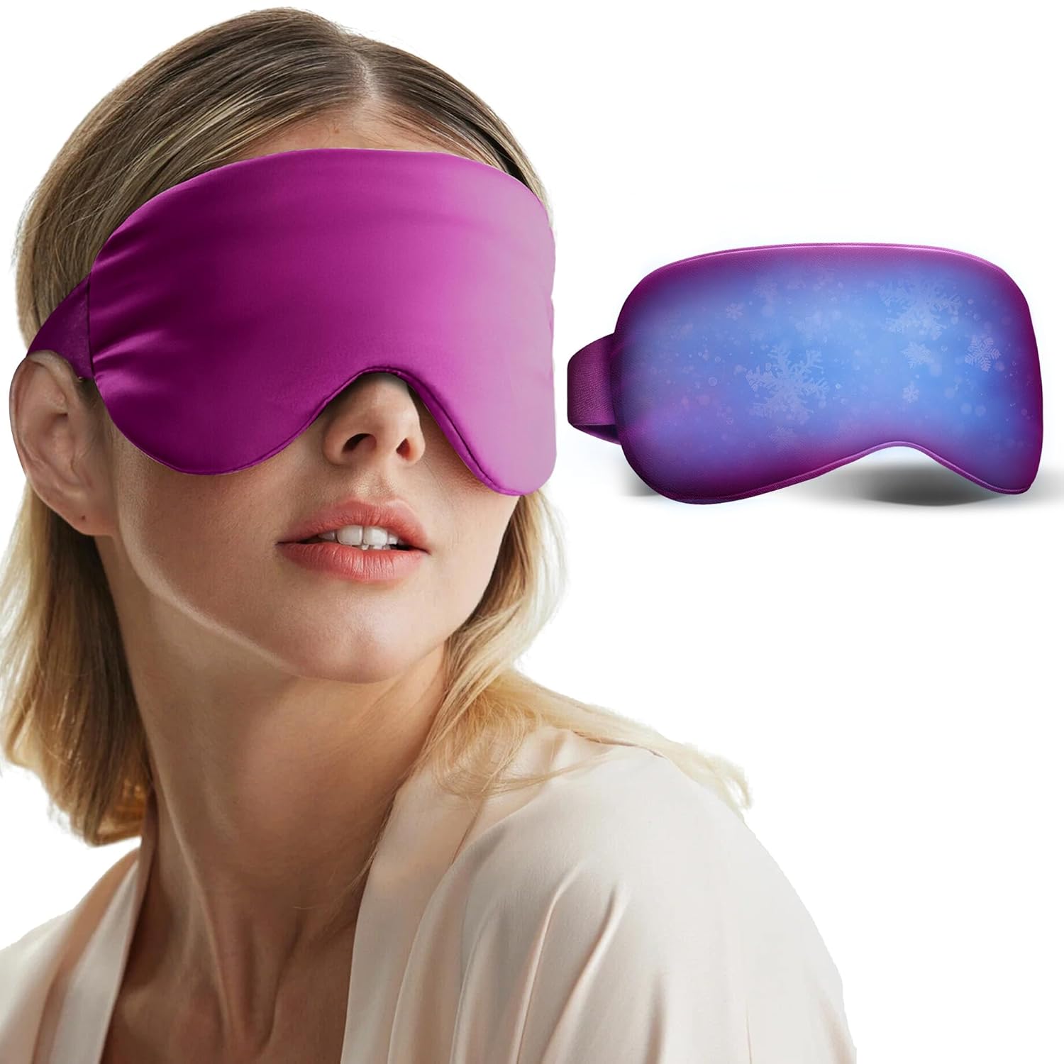 Cooling Eye Mask for Puffy Eyes: Fsa Eligible ltems Hsa, Migraines Headache Fast