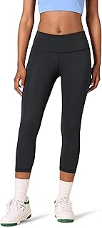 Amazon Essentials Women's Mid Waist Shaping 7/8 Sports Leggings