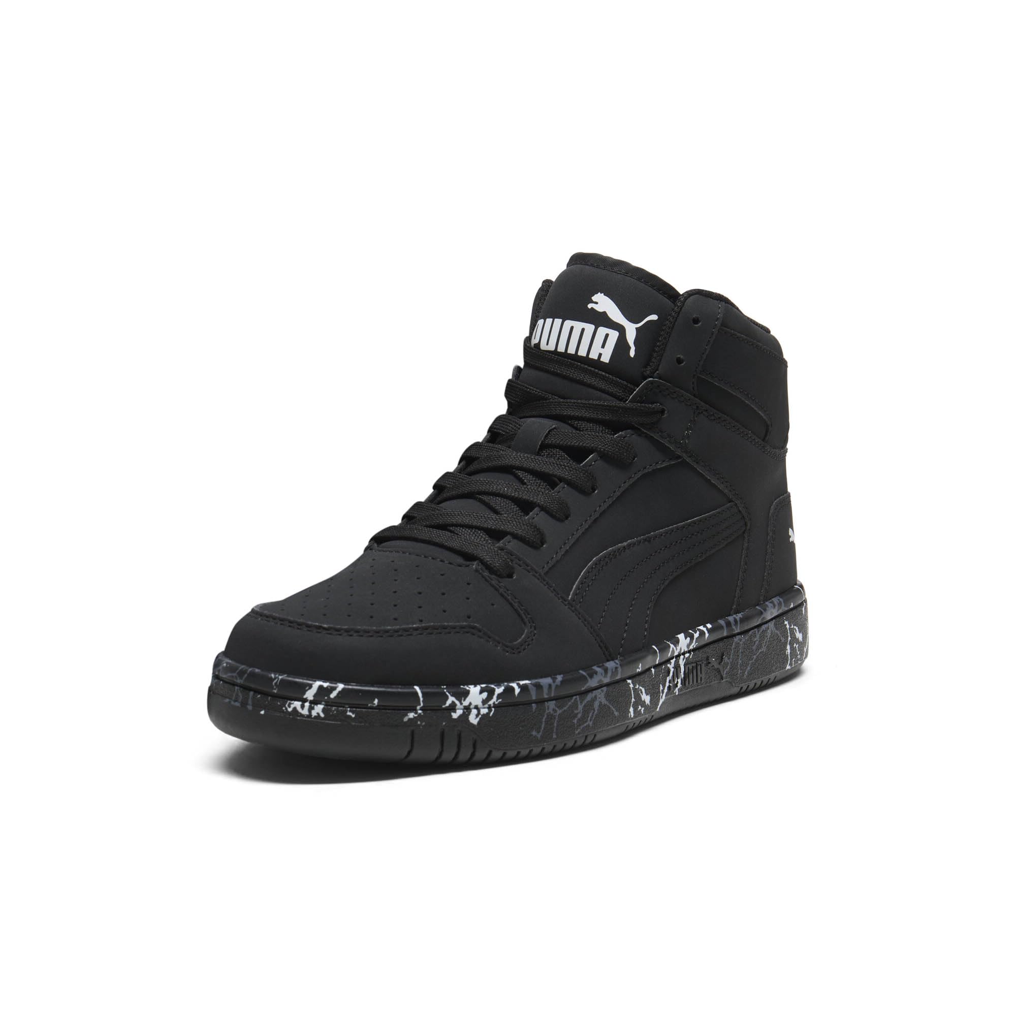 PUMA Rebound Layup Mid Shoes, Men's Sneakers