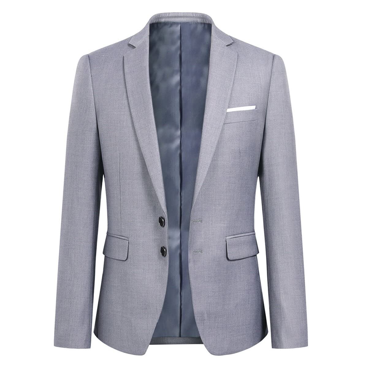 YOUTHUP Men's Blazers Slim Fit Elegant American Formal Suit Jacket for Men