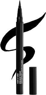 wet n wild Mega Last Breakup Proof Liquid Eyeliner - Ultra-Fine Brush, Waterproof, 16-Hour Long-Lasting Wear- Cruelty-Free & Vegan - Black