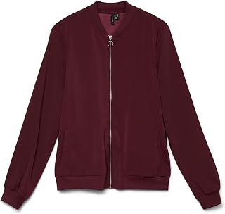 VERO MODA Women's Blousonjacke Fly Away Kragen Reißverschluss Leichte