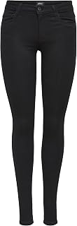 ONLY Onlroyal Faux Leather Trousers Skinny Fit Faux Leather Trousers