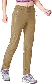 Gopune Women's Hiking Pants Lightweight Quick Dry Water Resistant Mountain Pants