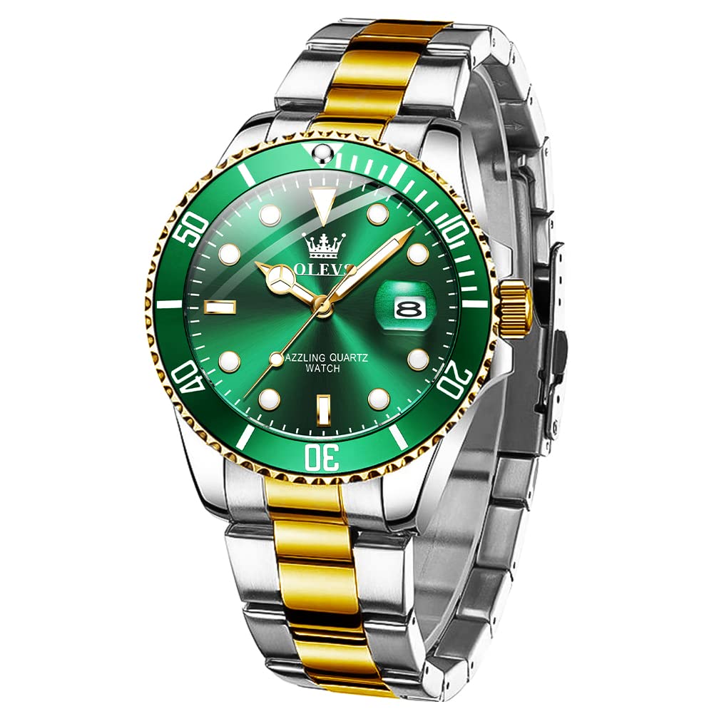 OLEVS Multifunction Men Watch Multidial Waterproof Luminous Chronograph