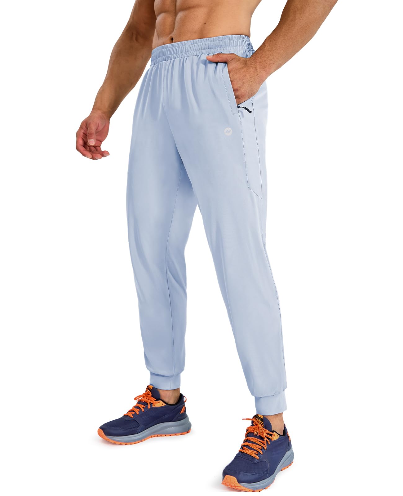 MIER Mens Lightweight Workout Gym Sweat Pants Sweat Pants Dry Fit Track Active w