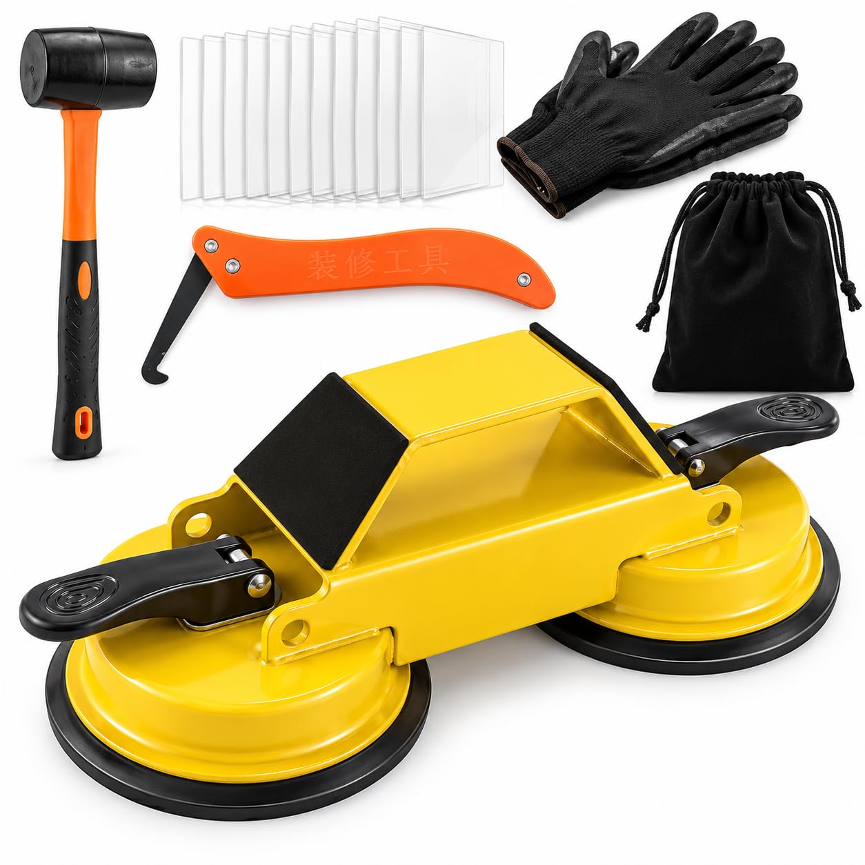 Pyrionku Floor Gap Fixer Tool Kit for Laminate & Vinyl Flooring | COMPLETE REPAI