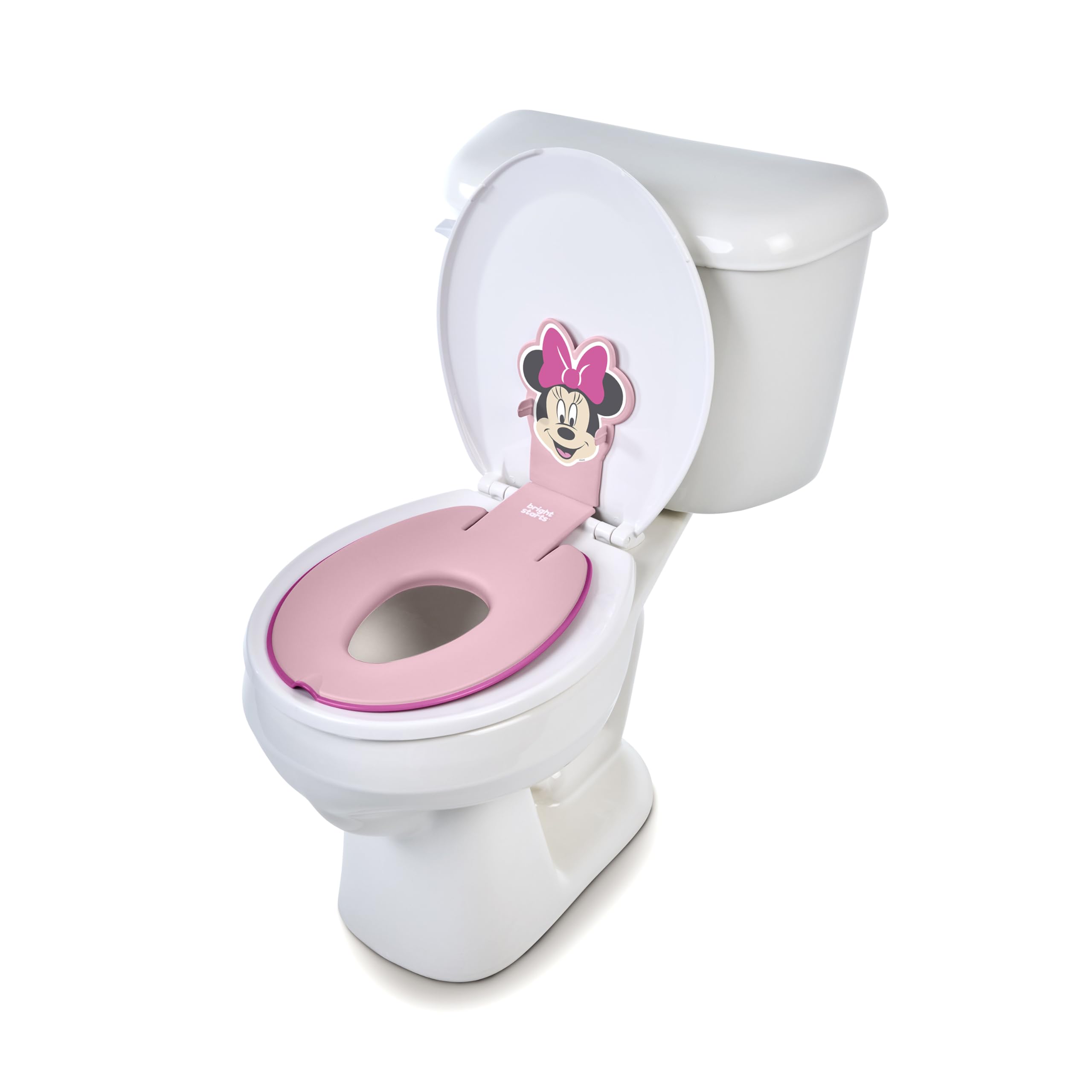 Bright Starts Disney Baby Minnie Mouse Flip & Sit Potty Training Seat, Attaches 