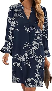 Wkior Women's Summer Dress with Halter Neck and Pocket