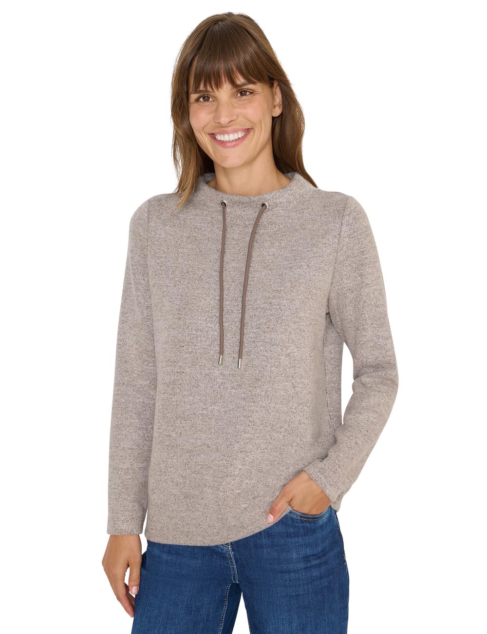 Cecil Women's Ribbed Crew Neck Sweater