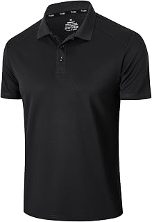 Gaiatiger 3 Pack Mens Polo Shirts Short Sleeve Dry Fit Lightweight Golf Casual Collared Tops Breathable Moisture Wicking Work Shirts