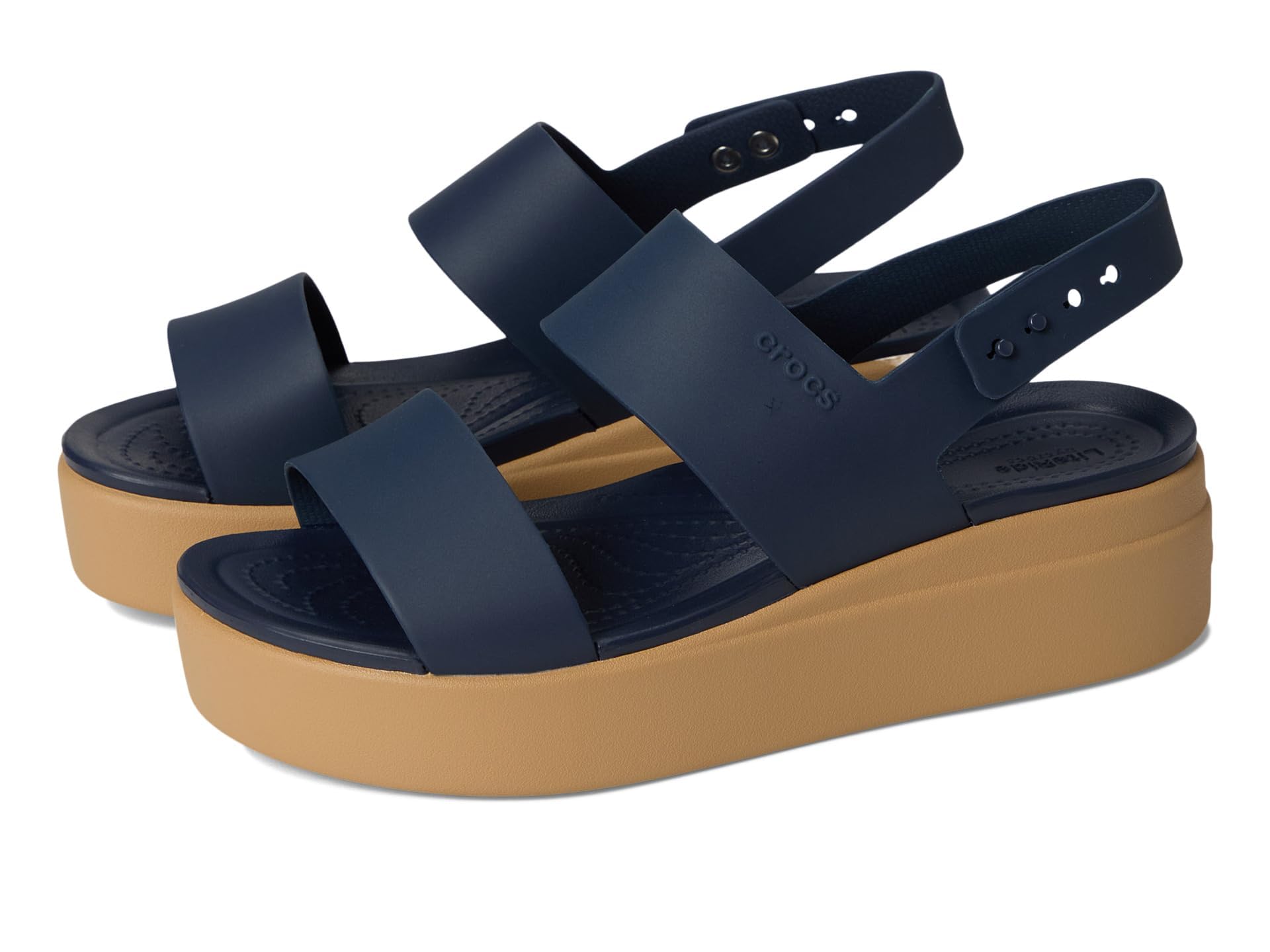 Crocs Brooklyn Low Wedge SandalsWomen