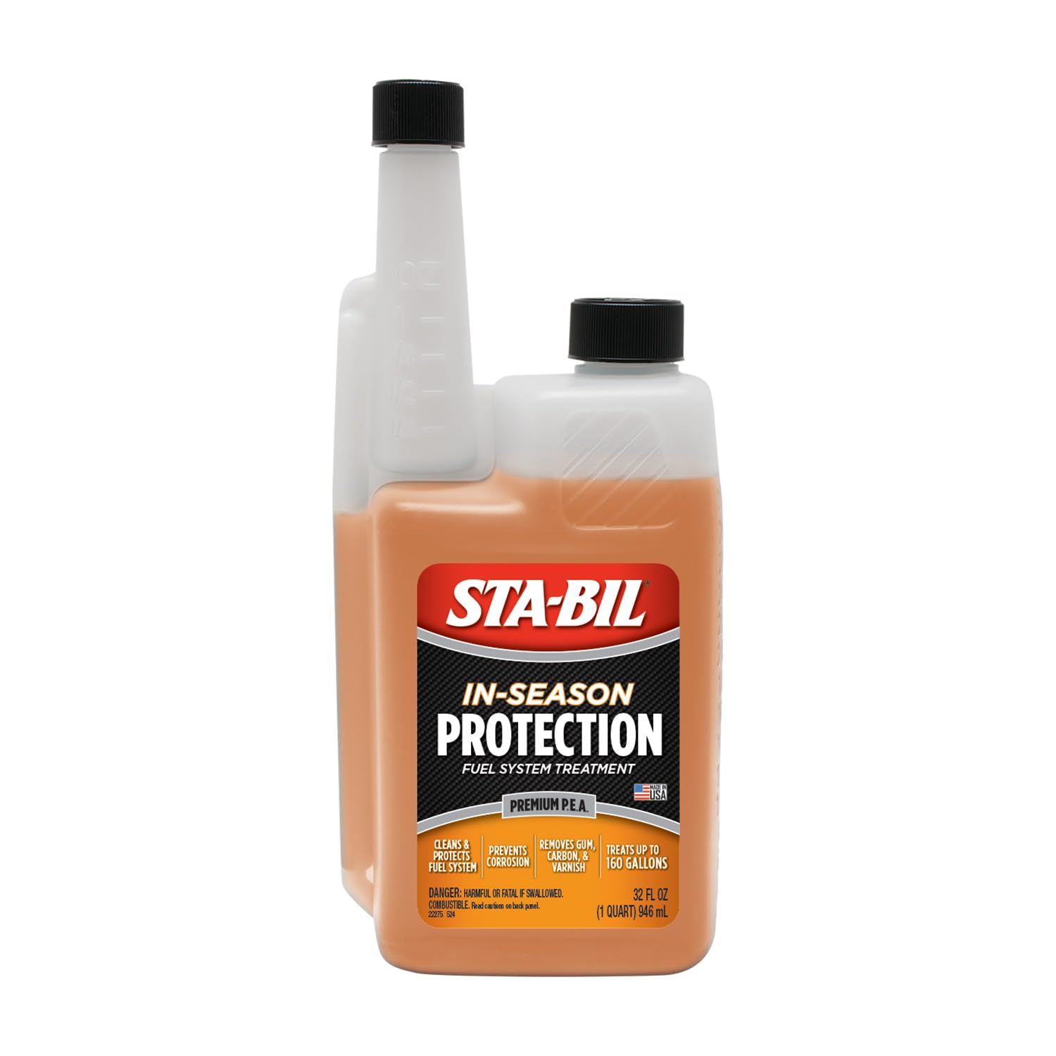 STA-BIL In-Season Fuel System Treatment &amp; Injector Cleaner, 32 oz | Treats 1