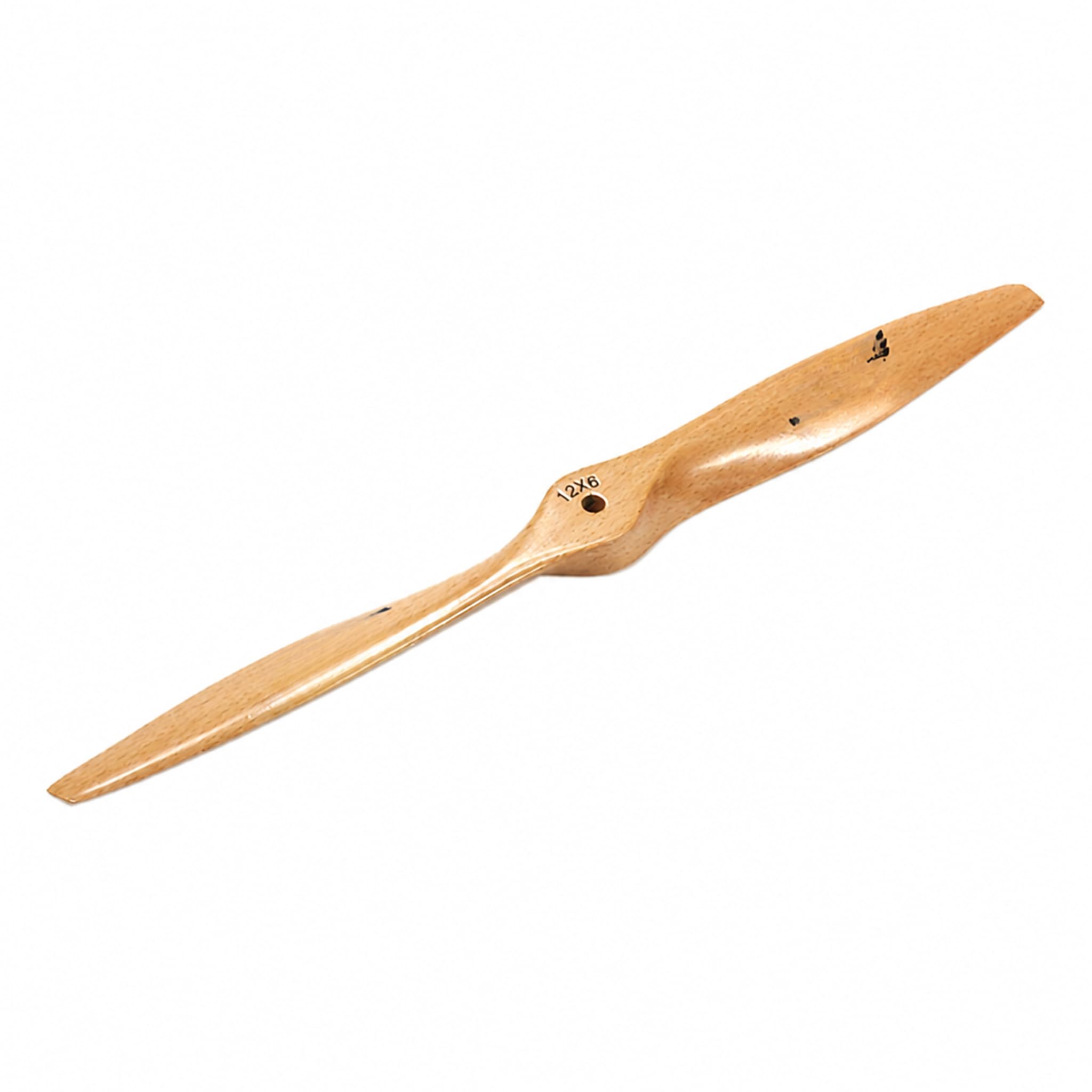 12x6 Beechwood Propeller RC Airplane Prop Low Vibration Gas Engine 25g | Precisi