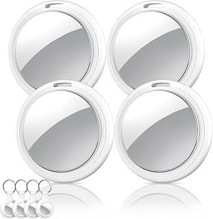 Air Tracker Tags-4 Pack, Item Finders Works with Apple Find My(iOS Only), Air Tracker Tags with 4 Case, Bluetooth Tracker Keys Finder and Item Locator & GPS Trackers for Kids/Pets/Dog/Luggage/Wallet