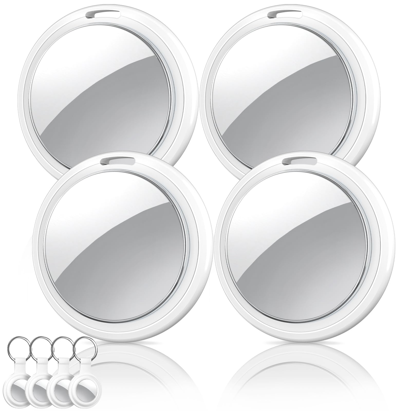Air Tracker Tags-4 Pack, Item Finders Works with Apple Find My(iOS Only), Air Tr